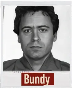 Porträt des Serienmörders Ted Bundy